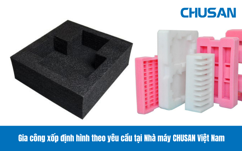 Khay xốp định hình PE Foam